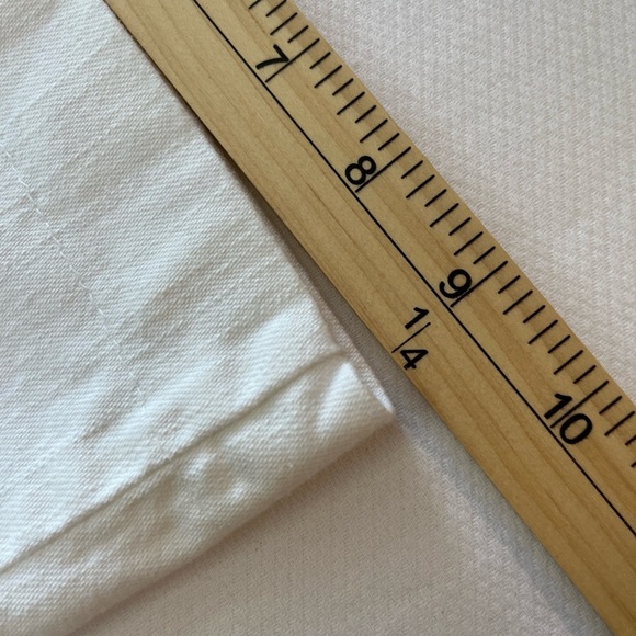 Lee Platinum Label Women's White Bootleg Denim Jeans Comfort Waistband Size 12S - Picture 9 of 9